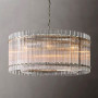 Изображение Кришталева кругла люстра із сріблом Ø 80 см ИМ Light-Deco 5 