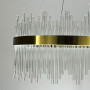 Зображення Підвісна LED люстра у вишуканому латунному каркасі Ø 80 см ИМ Light-Deco 2 