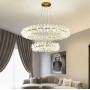 Зображення Підвісна люстра на 2 кільця з скляними палочками ИМ Light-Deco 5 