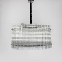 Изображение Кришталева кругла люстра із сріблом Ø 80 см ИМ Light-Deco 
