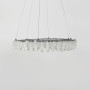 Зображення Кільцева кришталева люстра в хромі Ø 50 см ИМ Light-Deco 5 