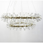 Зображення Підвісна люстра на 2 кільця з скляними палочками ИМ Light-Deco 3 