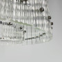 Изображение Кришталева кругла люстра із сріблом Ø 80 см ИМ Light-Deco 1 