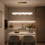 Изображение Елегантна золота видовжена люстра із прозорим кришталем 100 см ИМ Light-Deco 8 