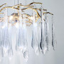 Зображення Розкішна люстра в золоті з скляними підвісами Ø 60 см ИМ Light-Deco 3 
