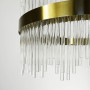 Зображення Підвісна LED люстра у вишуканому латунному каркасі Ø 60 см ИМ Light-Deco 1 