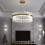 Зображення Підвісна LED люстра у вишуканому латунному каркасі Ø 60 см ИМ Light-Deco 9 