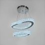 Зображення Елегантна кришталева люстра на 2 овальні яруси 50+40 см ИМ Light-Deco 