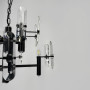 Зображення Двоярусна люстра з видовженим камінням на 8 ламп Ø 65 см ИМ Light-Deco 1 