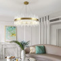 Зображення Підвісна LED люстра у вишуканому латунному каркасі Ø 60 см ИМ Light-Deco 6 