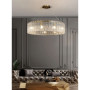 Изображение Підвісна латунна люстра із крижаними пластинами Ø 60 см ИМ Light-Deco 6 