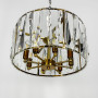 Изображение Латунна підвісна люстра із кришталевими пластинами ИМ Light-Deco 4 