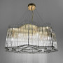 Изображение Вишукана золота люстра із скляними трубками Ø 77 см ИМ Light-Deco 