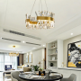 Зображення Дизайнерська люстра з кришталевоподібними паличками ИМ Light-Deco 2 