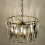 Изображение Латунна підвісна люстра із кришталевими пластинами ИМ Light-Deco 5 