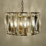 Изображение Латунна підвісна люстра із кришталевими пластинами ИМ Light-Deco 3 