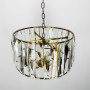 Изображение Латунна підвісна люстра із кришталевими пластинами ИМ Light-Deco 1 