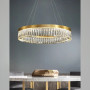 Изображение Люстра у латунному кільцевому корпусі з кришталем Ø 80 см ИМ Light-Deco 4 