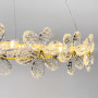 Изображение Вишукана дизайнерська люстра із прозорими квітами Ø80 см ИМ Light-Deco 1 