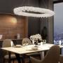 Изображение Кільцева овальна кришталева люстра в хромі 80х38 см ИМ Light-Deco 6 