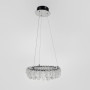 Зображення Кільцева кришталева люстра в хромі Ø 40 см ИМ Light-Deco 6 