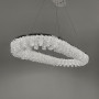 Изображение Кільцева овальна кришталева люстра в хромі 80х38 см ИМ Light-Deco 4 