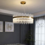 Зображення Підвісна LED люстра у вишуканому латунному каркасі Ø 100 см ИМ Light-Deco 