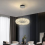 Зображення Кільцева кришталева люстра в хромі Ø 30 см ИМ Light-Deco 6 