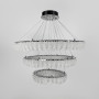 Зображення Кільцева кришталева люстра в хромі на 3 яруси 80+60+40 см ИМ Light-Deco 3 
