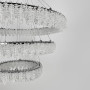 Зображення Кільцева кришталева люстра в хромі на 3 яруси 80+60+40 см ИМ Light-Deco 2 