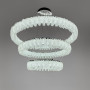 Зображення Кільцева кришталева люстра в хромі на 3 яруси 80+60+40 см ИМ Light-Deco 5 
