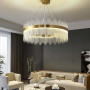 Зображення Підвісна LED люстра у вишуканому латунному каркасі Ø 100 см ИМ Light-Deco 6 