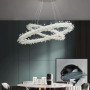 Зображення Неймовірна кришталева підвісна люстра Ø 80+60 см ИМ Light-Deco 7 