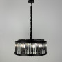 Зображення Люстра чорна з графітовими пластинами Ø 60 см ИМ Light-Deco 1 