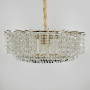 Изображение Вишукана золота люстра із кришталевими підвісками Ø 55 см ИМ Light-Deco 