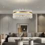 Зображення Підвісна LED люстра у вишуканому латунному каркасі Ø 100 см ИМ Light-Deco 1 
