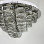 Зображення Стельова хромована люстра із прозорим кришталем Ø 50 см ИМ Light-Deco 2 