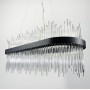 Зображення Видовжена підвісна люстра COLISEUM BLACK у корпусі 100 см ИМ Light-Deco 1 