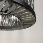 Зображення Люстра чорна з графітовими пластинами Ø 60 см ИМ Light-Deco 4 
