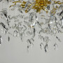 Изображение Вишукана золота люстра DIAMINA з кришталевим камінням Ø 50 см ИМ Light-Deco 3 