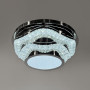 Зображення Хромована стельова люстра з прозорим кришталем Ø 50 см ИМ Light-Deco 4 