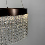 Зображення Неймовірна кришталева люстра з бронзовим обводком h25 ИМ Light-Deco 1 