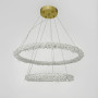 Изображение Неймовірна кришталева латунна підвісна люстра Ø 60+40 см ИМ Light-Deco 4 