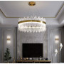 Зображення Підвісна LED люстра у вишуканому каркасі золотого кольору ИМ Light-Deco 8 