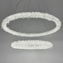 Изображение Неймовірна кришталева латунна підвісна люстра Ø 60+40 см ИМ Light-Deco 3 