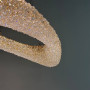 Изображение Преміальна золота овальна люстра із прозорим кришталем 120 см ИМ Light-Deco 3 