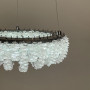 Зображення Кільцева кришталева люстра в хромі на 2 яруси 80+60 см ИМ Light-Deco 5 