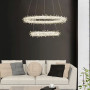 Изображение Неймовірна кришталева підвісна люстра Ø 60+40 см ИМ Light-Deco 6 