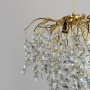 Изображение Вишукана золота підвісна люстра з прозорим кришталем Ø50 см ИМ Light-Deco 3 