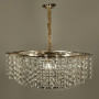 Изображение Вишукана золота люстра із кришталевими підвісками Ø 75 см ИМ Light-Deco 4 